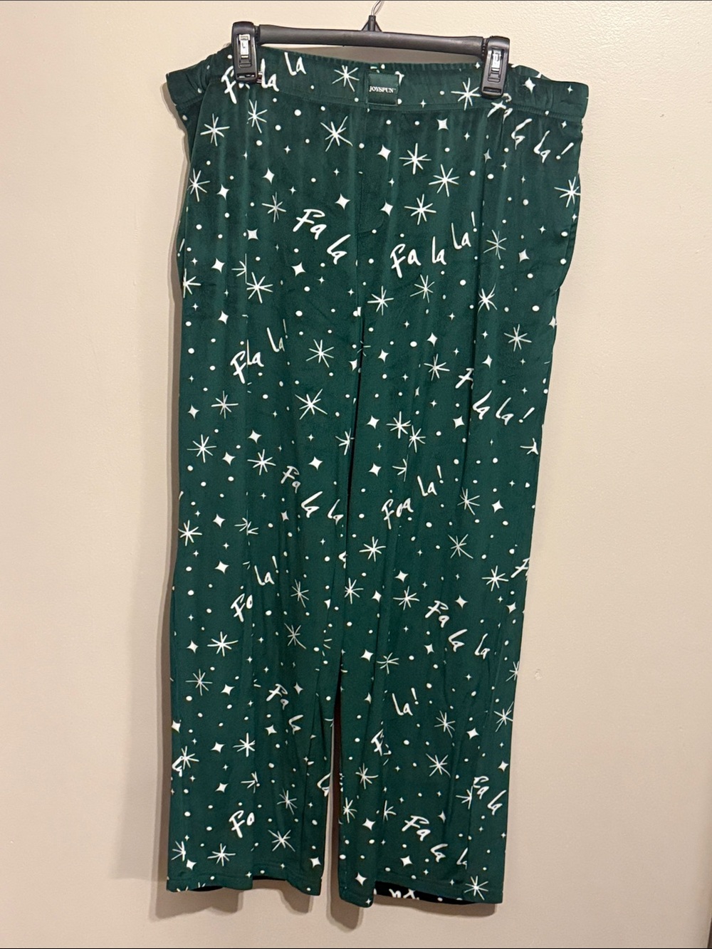 Super soft green printed lounge pants